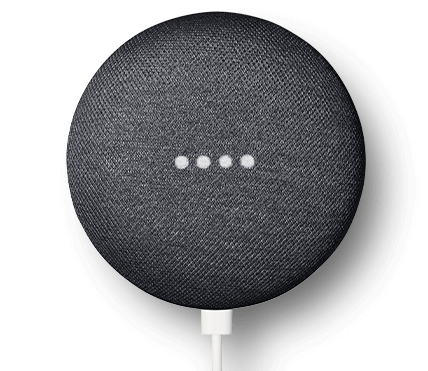 Nest Mini (2ª geração): Smart Speaker com Google Assistente - Carvão