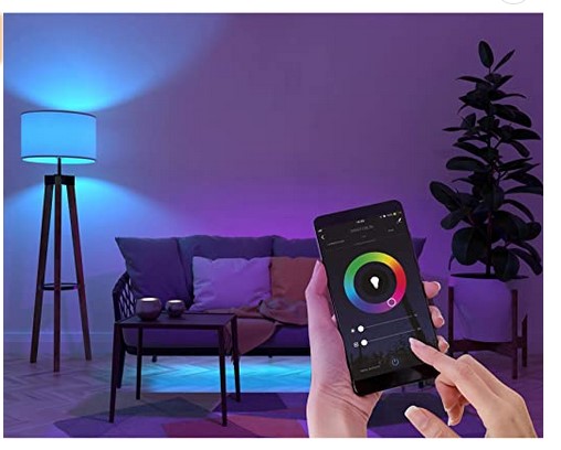 Smart Lâmpada Led Colors, 10w Bivolt Wi-FI - Elgin, compatível com Alexa